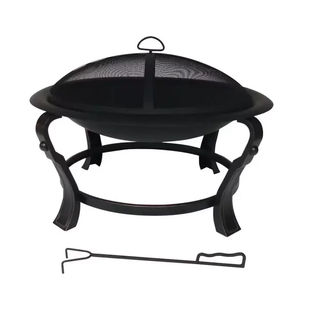 Ashcraft 30 in. Steel Round Fire Pit