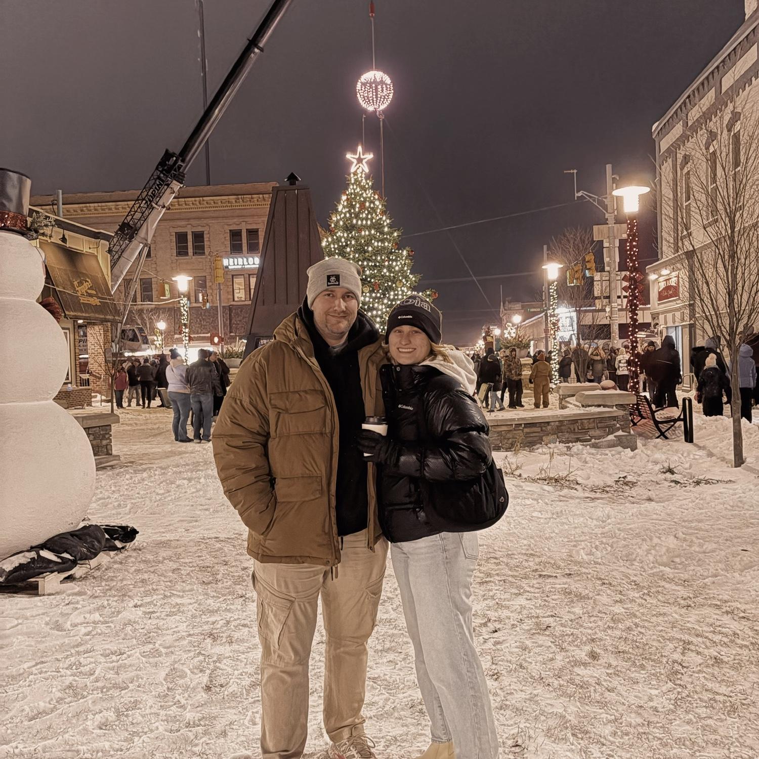 Celebrated our last New Years engaged