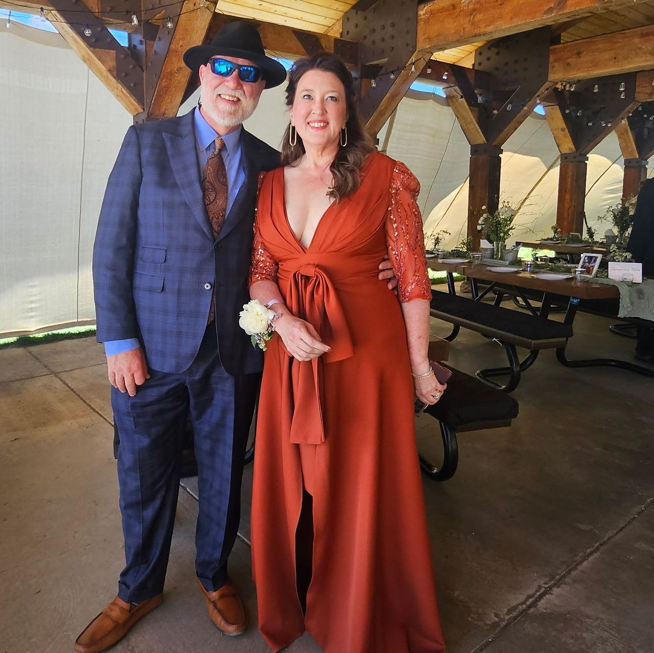 This was right before Mira and Andrea's wedding in June of 2025!
