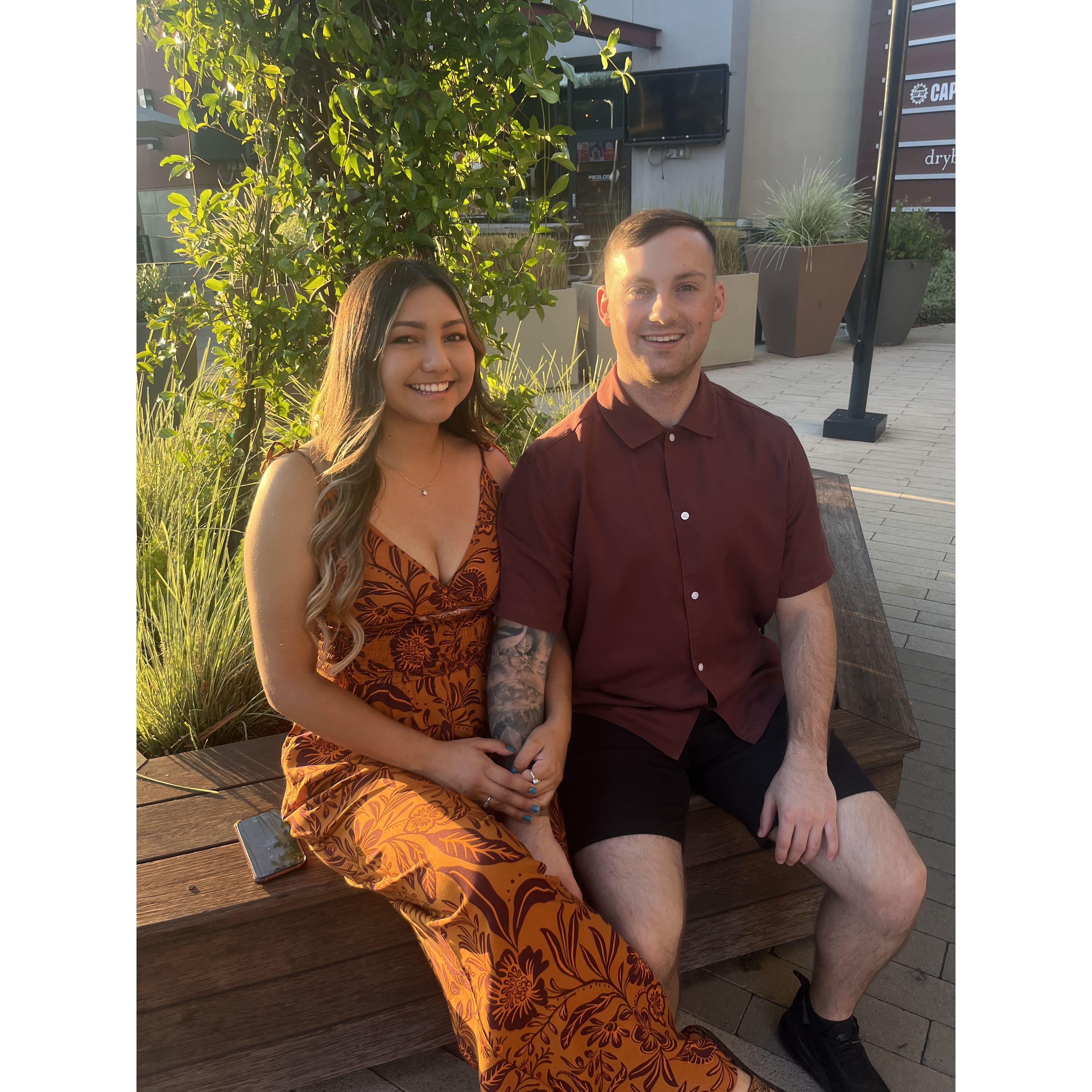 Bri's birthday dinner Pic #1