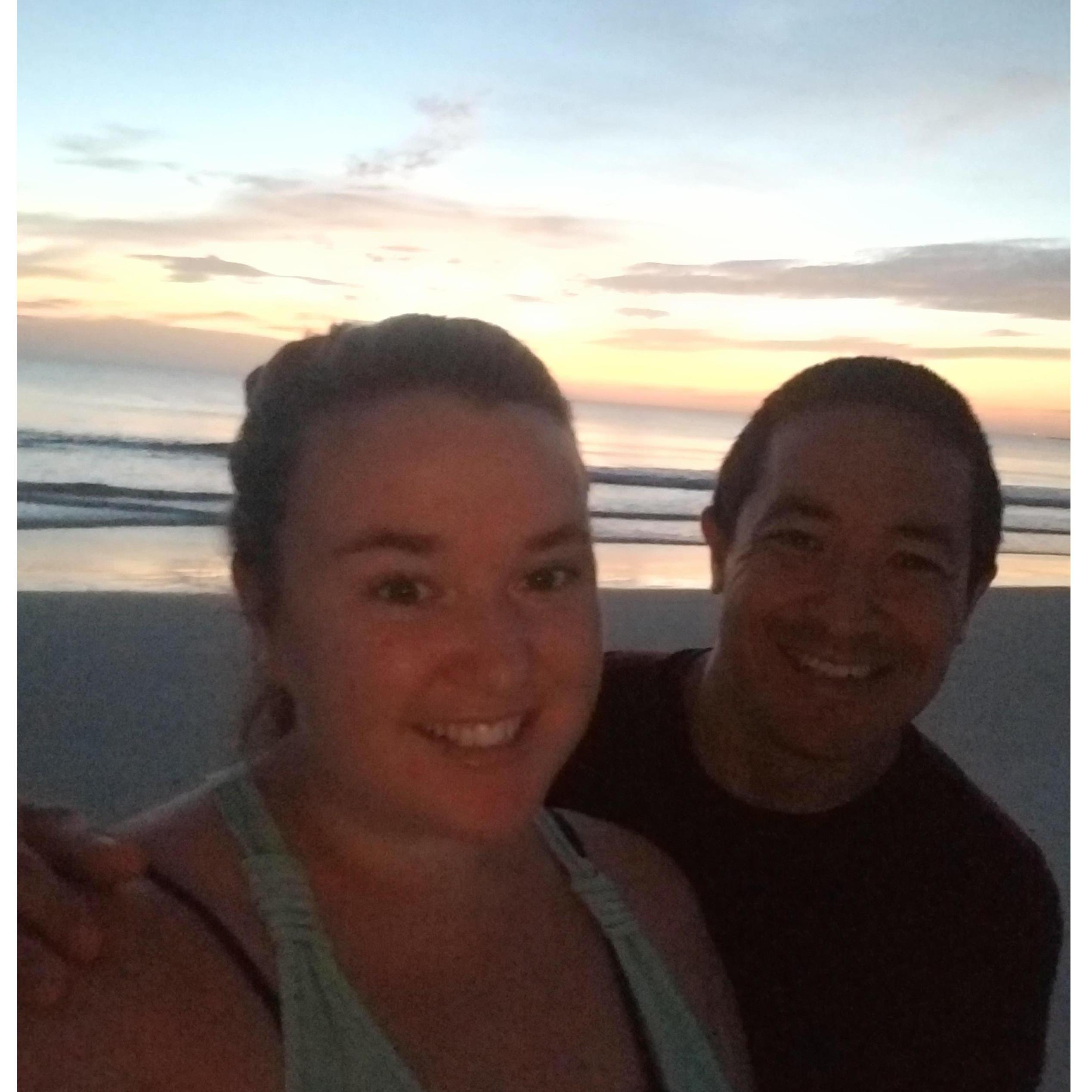 Just Engaged! Sunrise Ponce Inlet