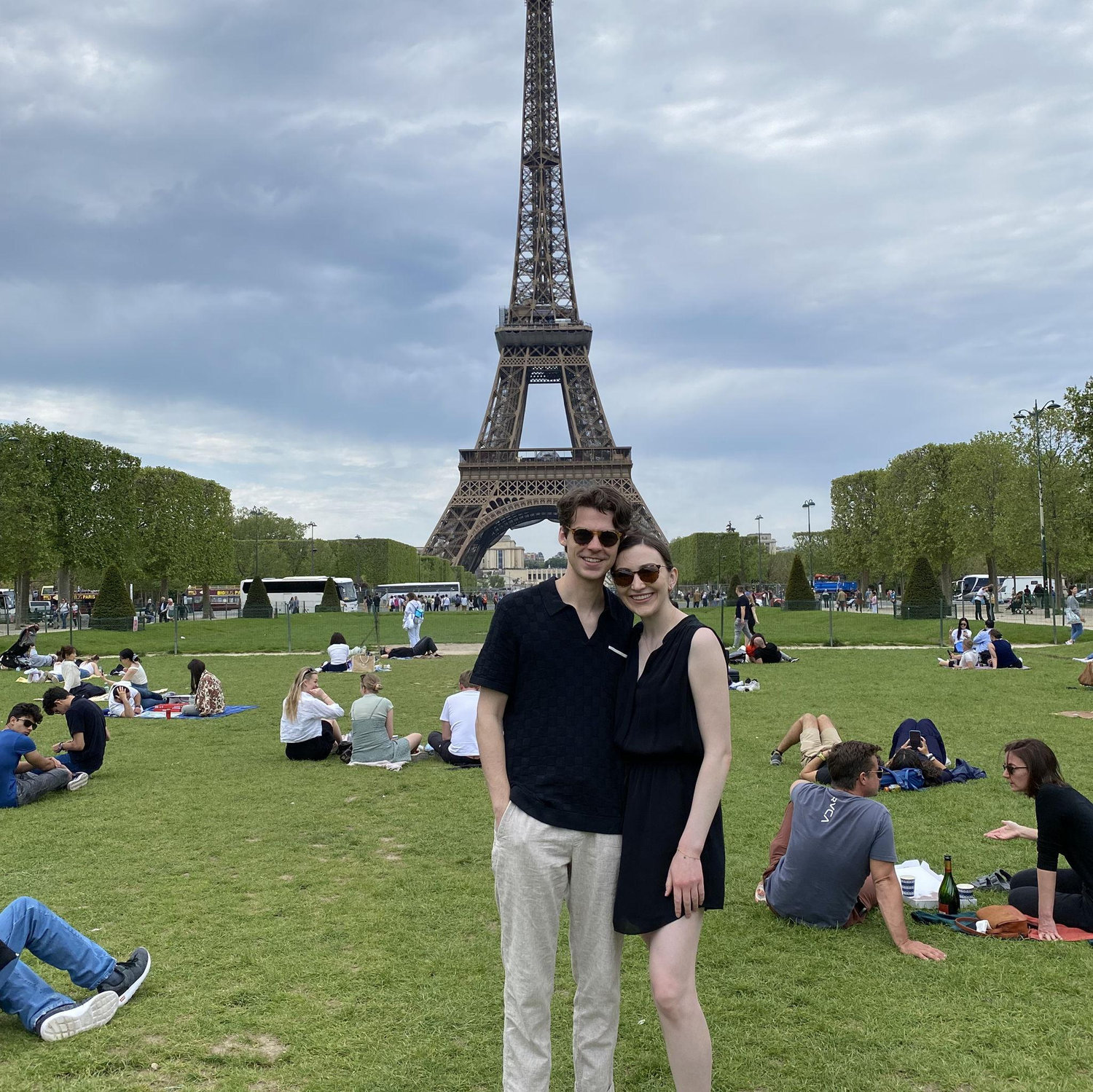 May 2023. Our first trip overseas together! We visited Will’s sister Claire in London and took the train through the Chunnel to Paris.