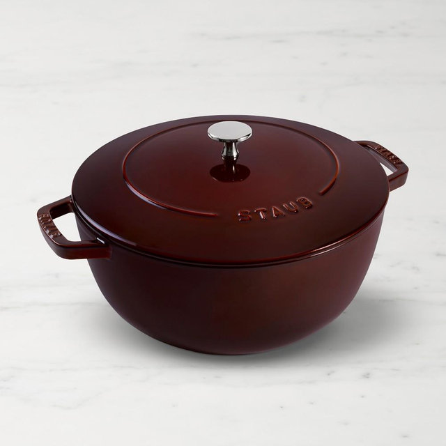 Staub Enameled Cast Iron Essential French Oven, 5-Qt., Grenadine