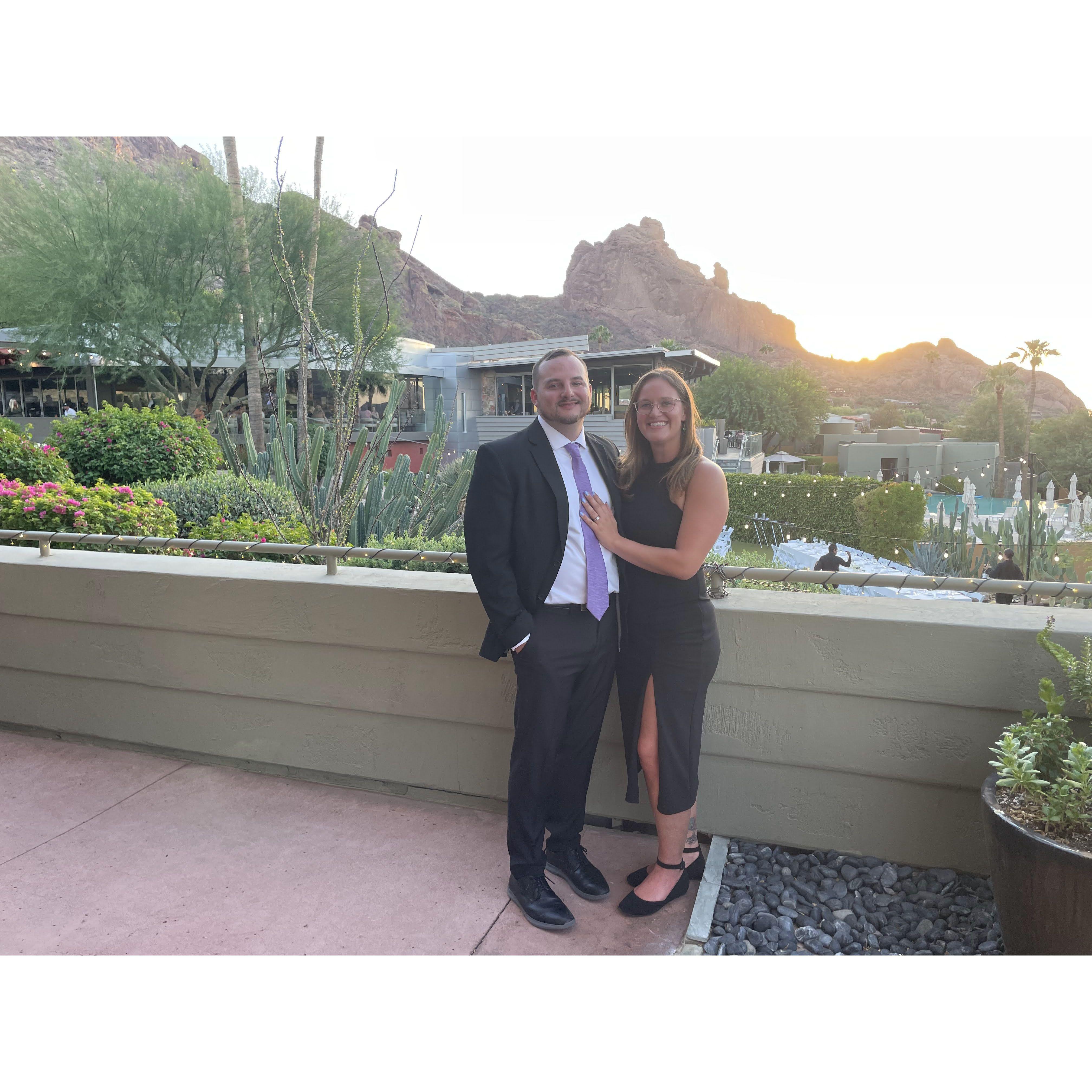 Scottsdale, AZ. 4 year anniversary.