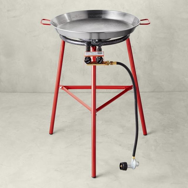 La Paella Model 400 Burner Set with 20" Pan