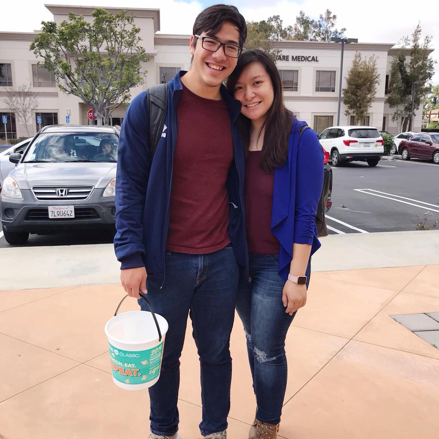 The day we accidentally matched at church!