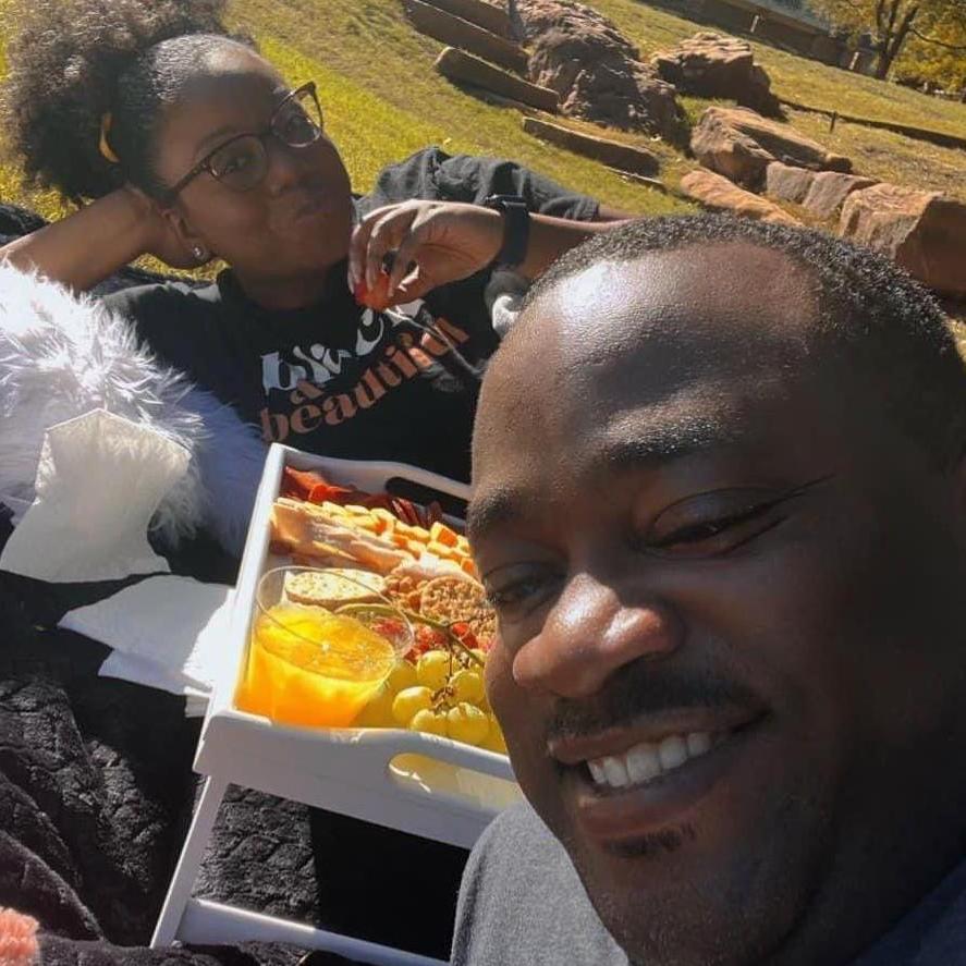 One of our Fall picnics in the park!
