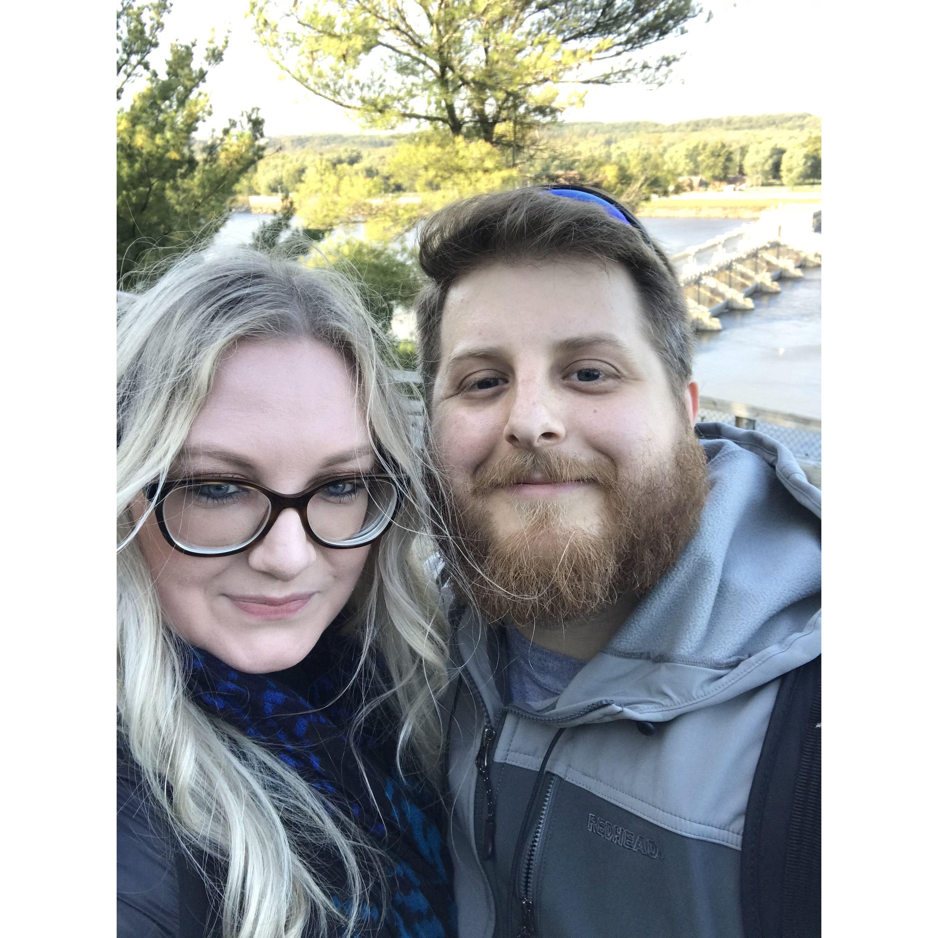 Our first outdoor adventure to Starved Rock.