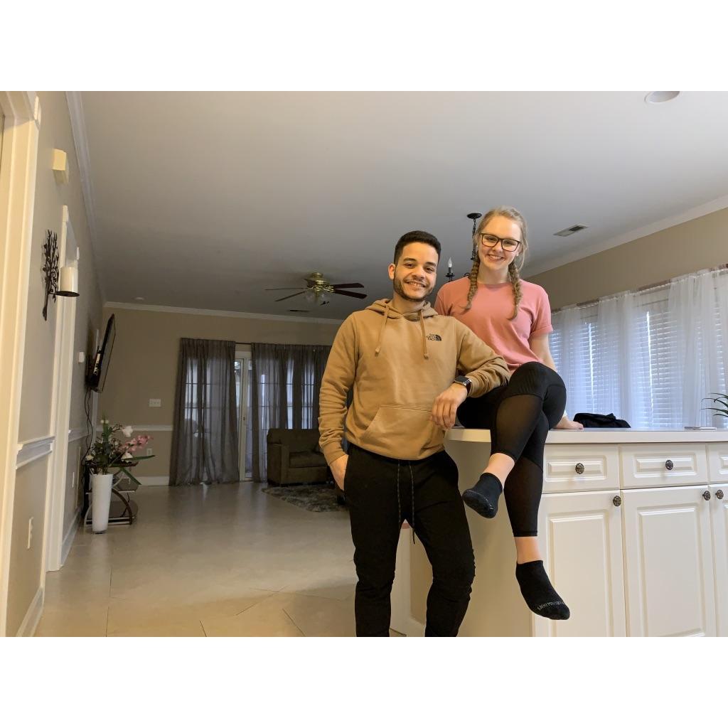Our first time renting an AirBnB