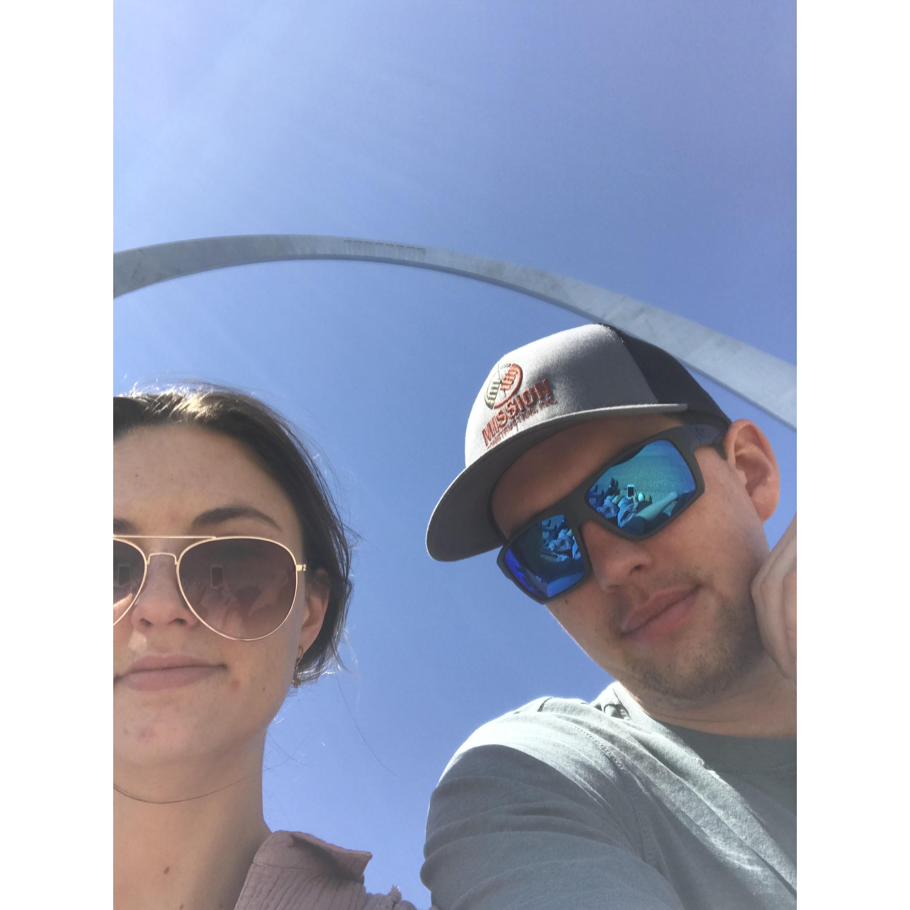 St. Louis with Lawder family