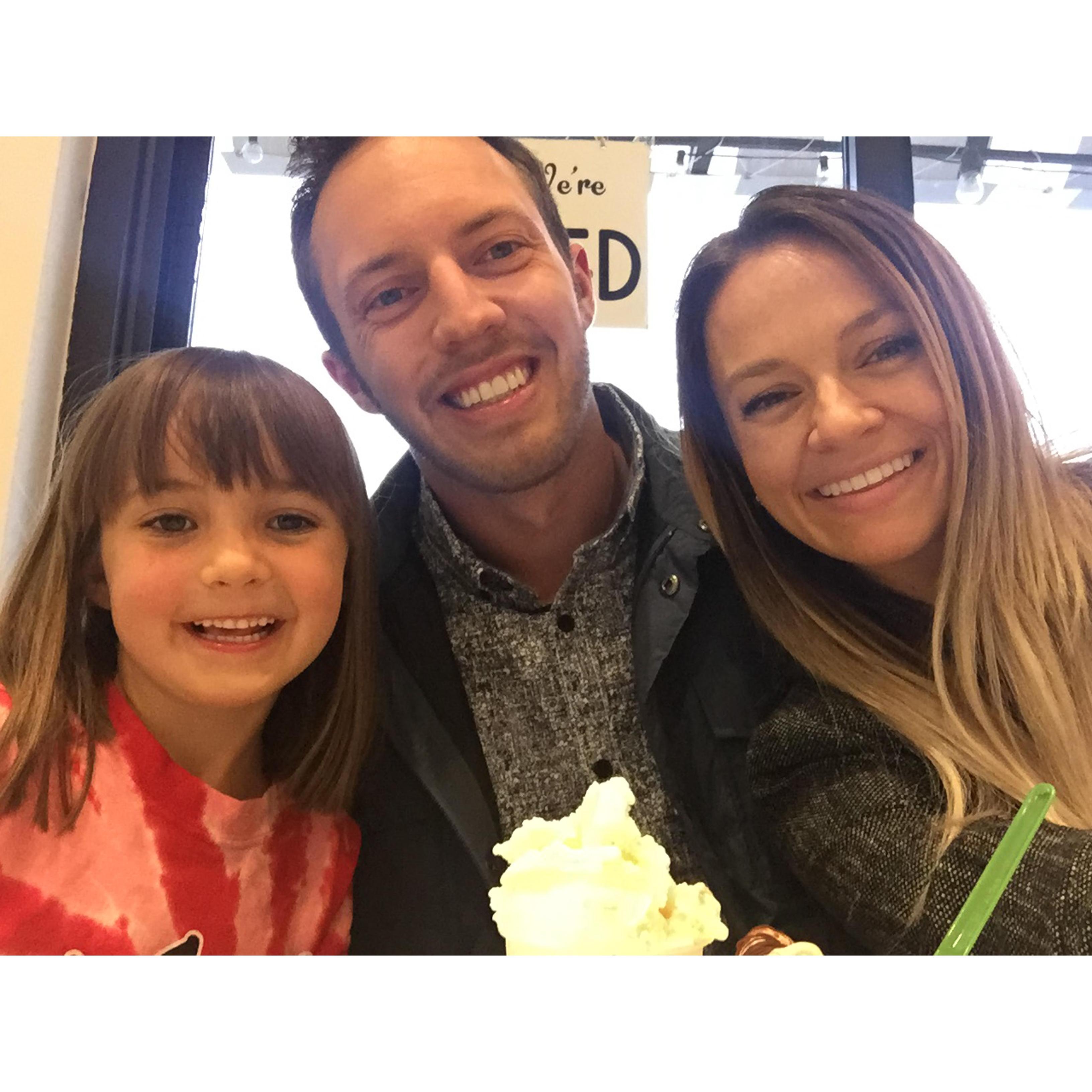 Gelato family dates are the yummiest