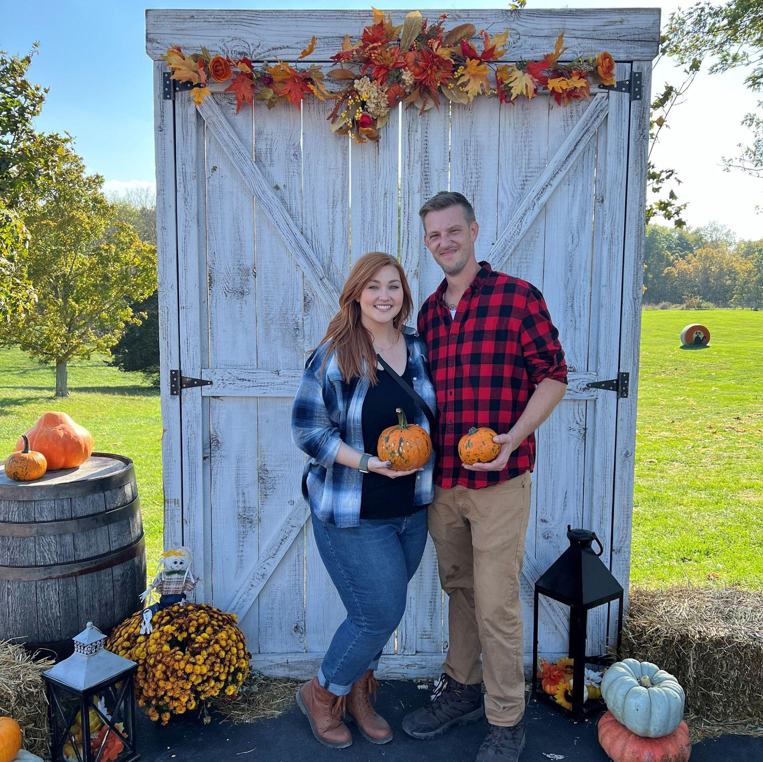 Our first pumpkin patch together!
