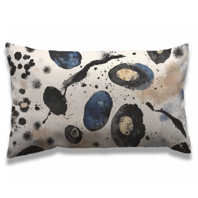 AOYEGO Leopard Throw Pillow Cover 12x20 Inch Wild Animal Tiger Lion Snake Leo Skin Fur Spots Stripes Rectangle Pillow Cases Home Decorative Cotton Linen Cushion Cover for Bed Sofa