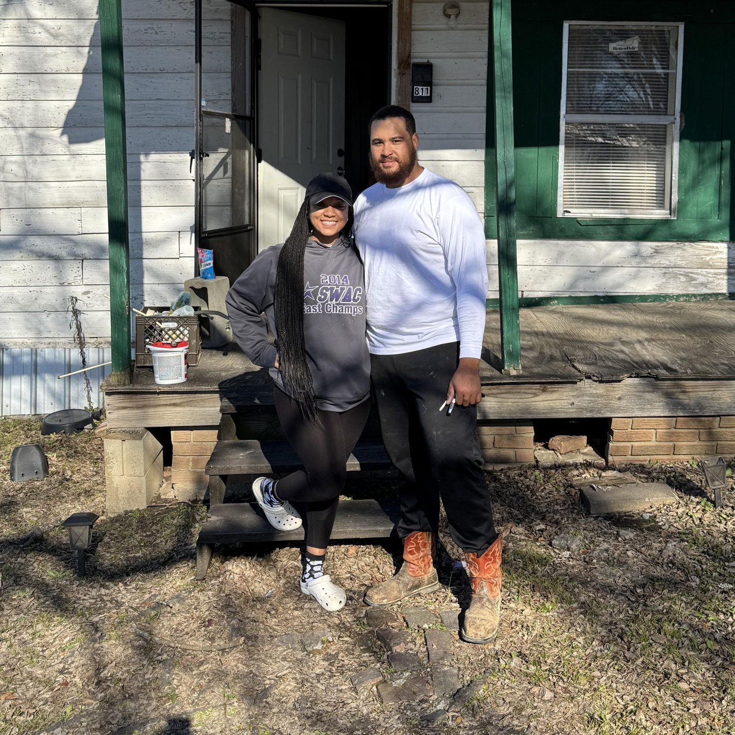 Their first rental home together 2025