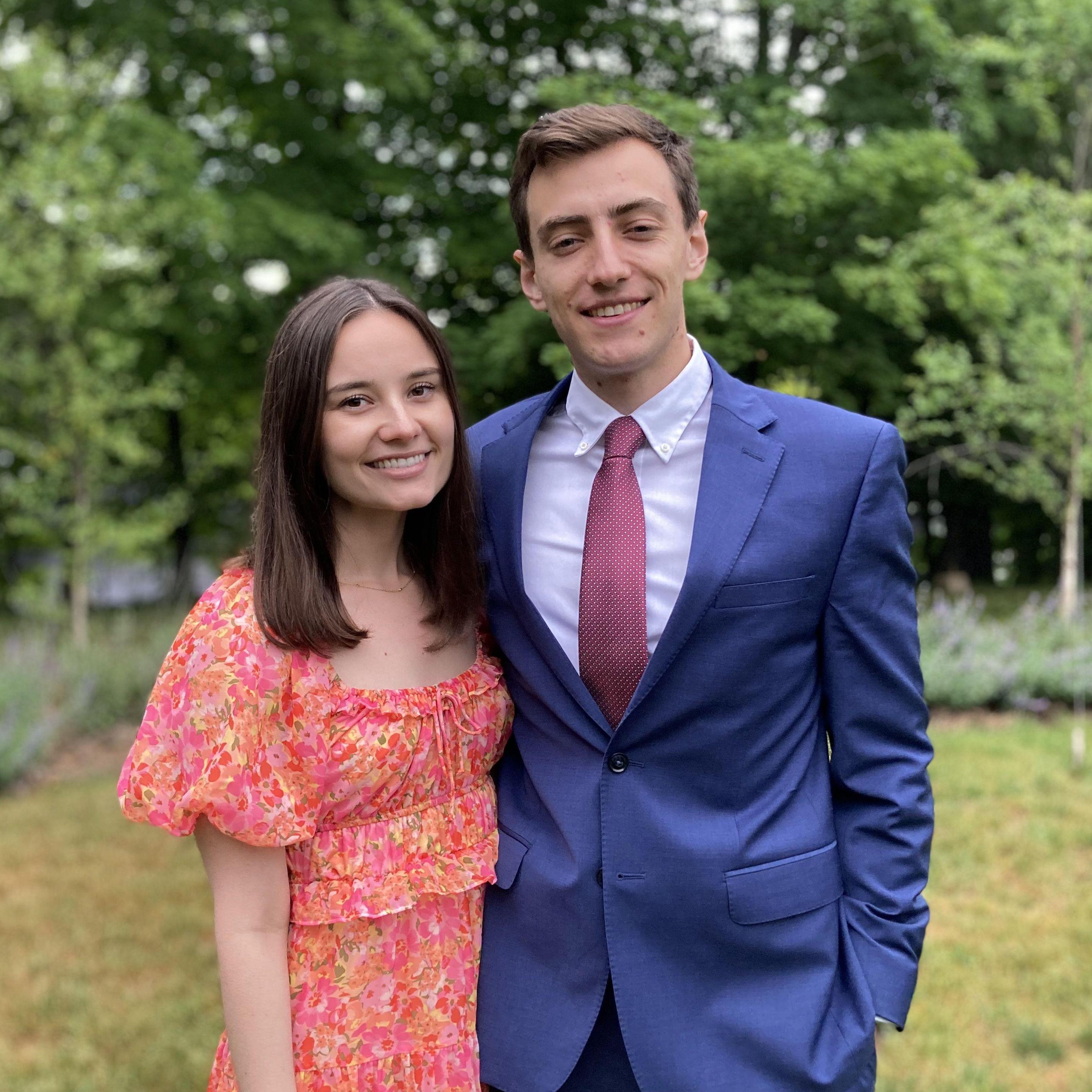 At Ben's cousin's wedding in upstate New York, 2023