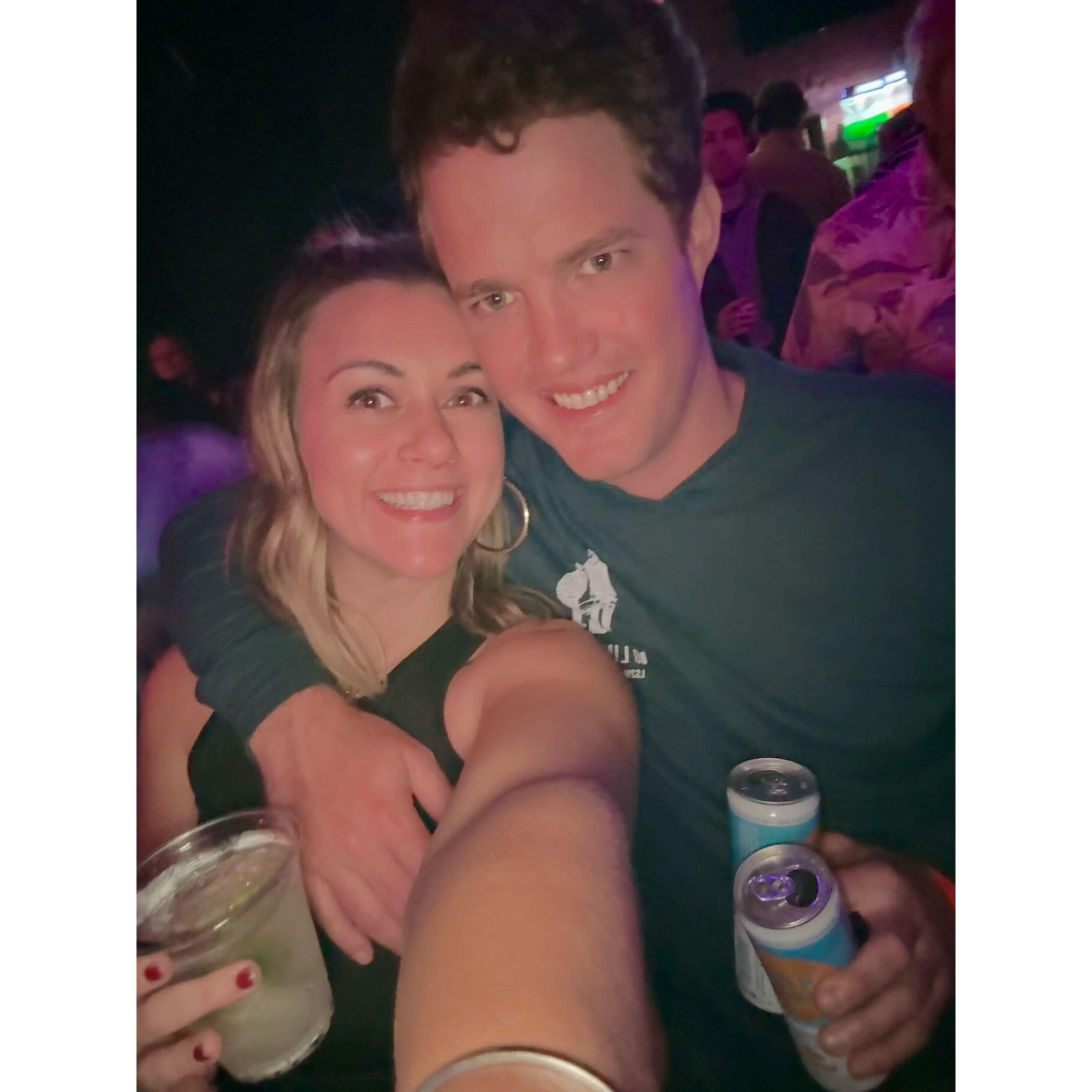 3rd date at a concert