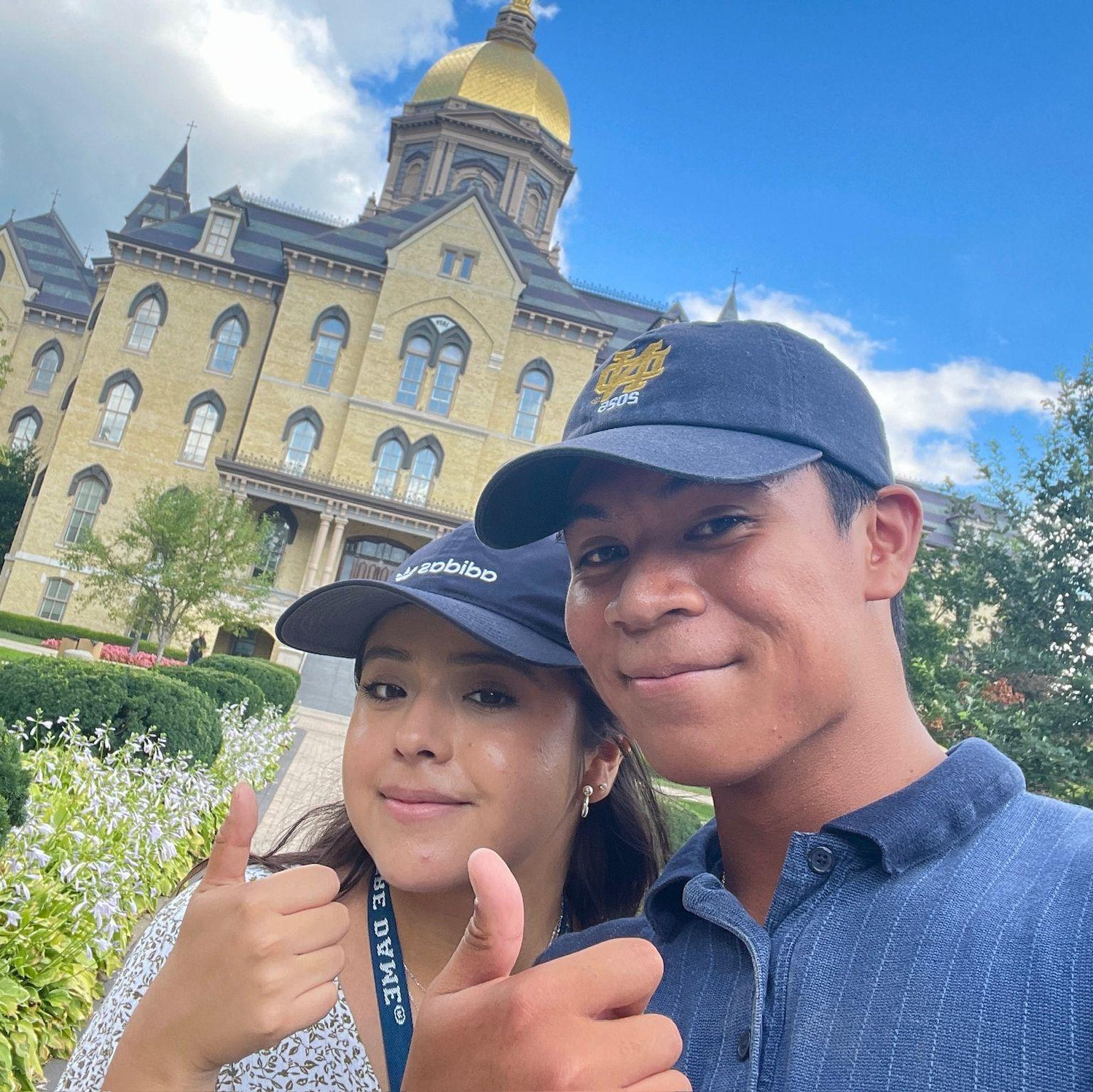 Our first school year together was packed with dining hall dates, late night library study sessions and so many dome pics!