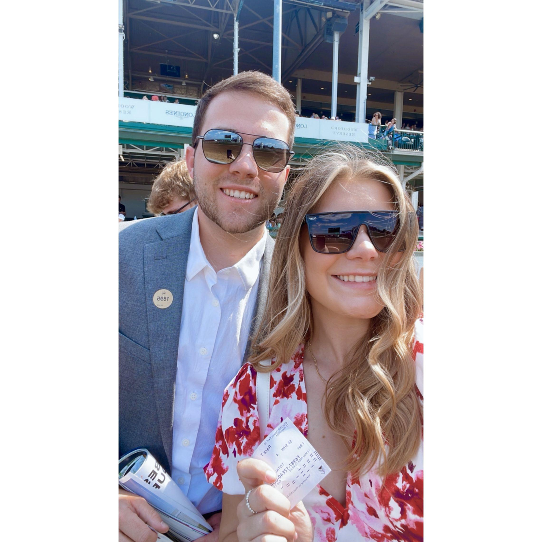 Churchill Downs races with Carson's family