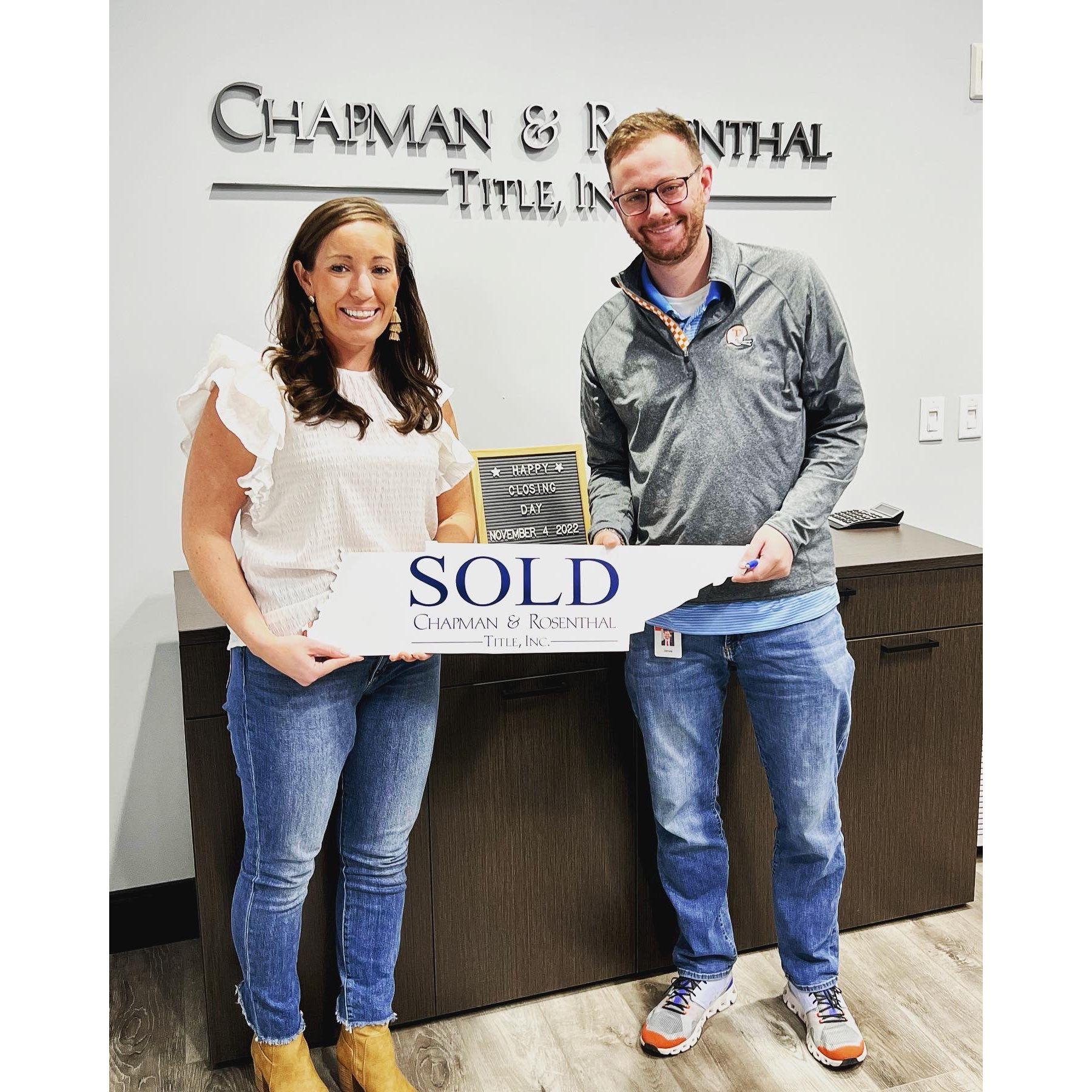 Closing Day! November 2022