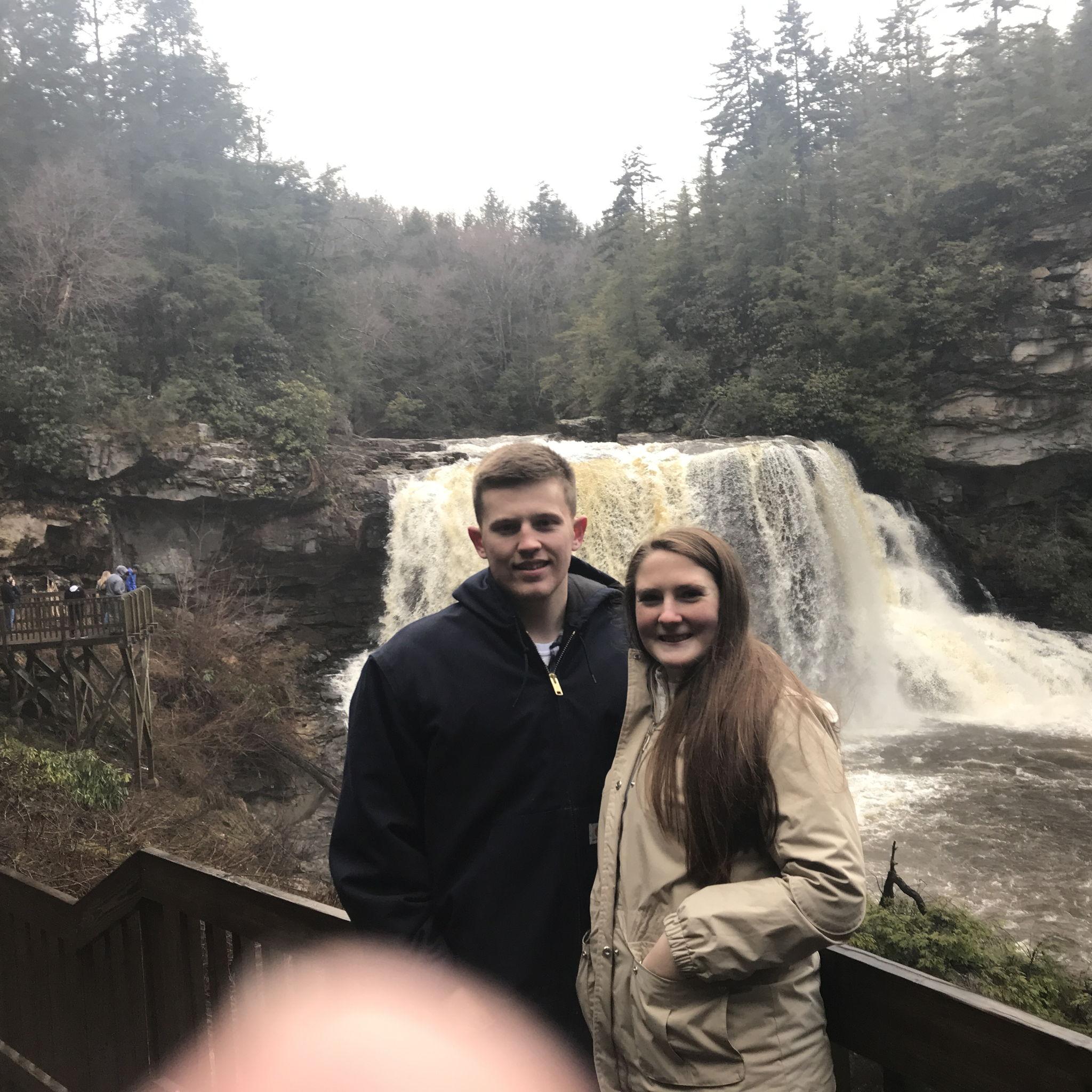 Our 2 year anniversary trip to Black Water Falls!