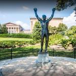 Rocky Statue