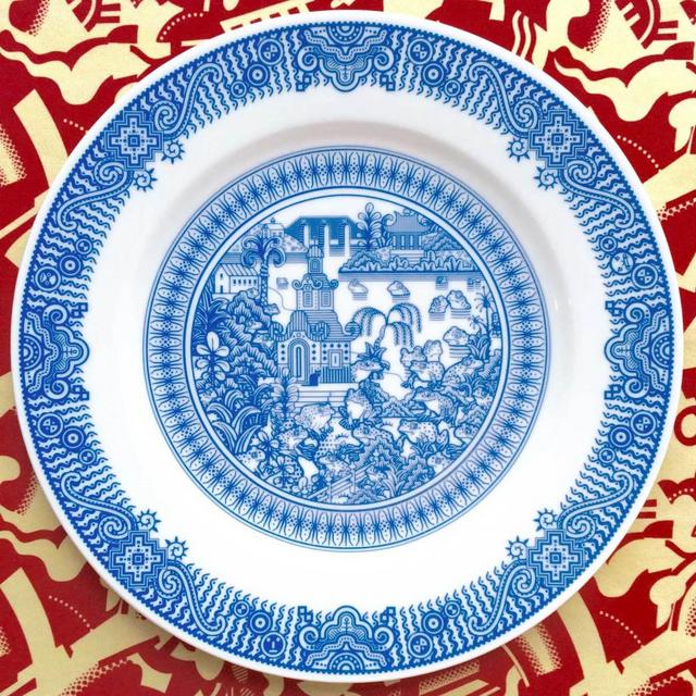Calamityware Plate 9: Frogs