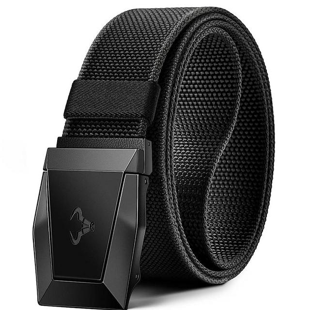 BULLIANT Tactical Belt for Men, Military Hiking Rigger Nylon Web Work Belt 1.5" with Heavy Duty Quick Release Buckle