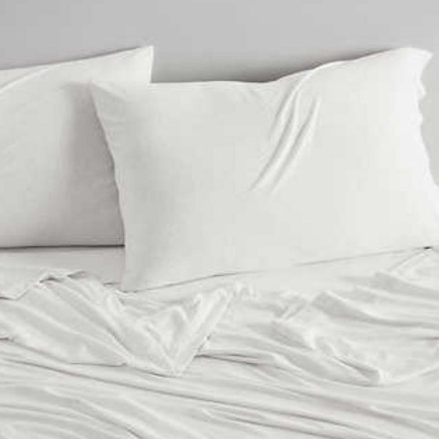 Calvin Klein Modern Cotton Jersey 4-piece Sheet Set - Ivory