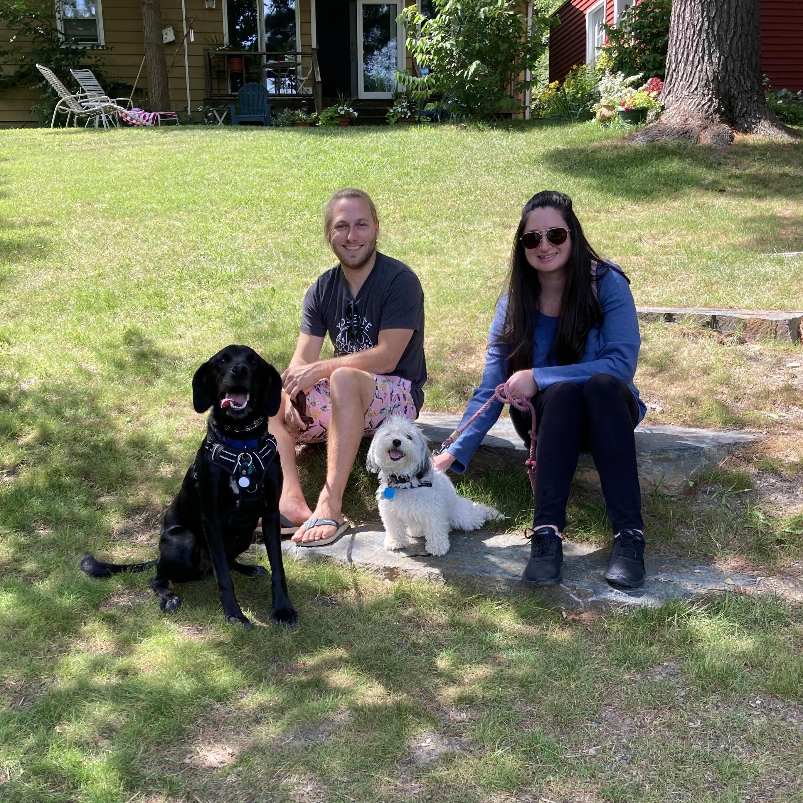 Some of the best times are spent at the Lake. Summer, Aaron, Knight and his cousin Fern