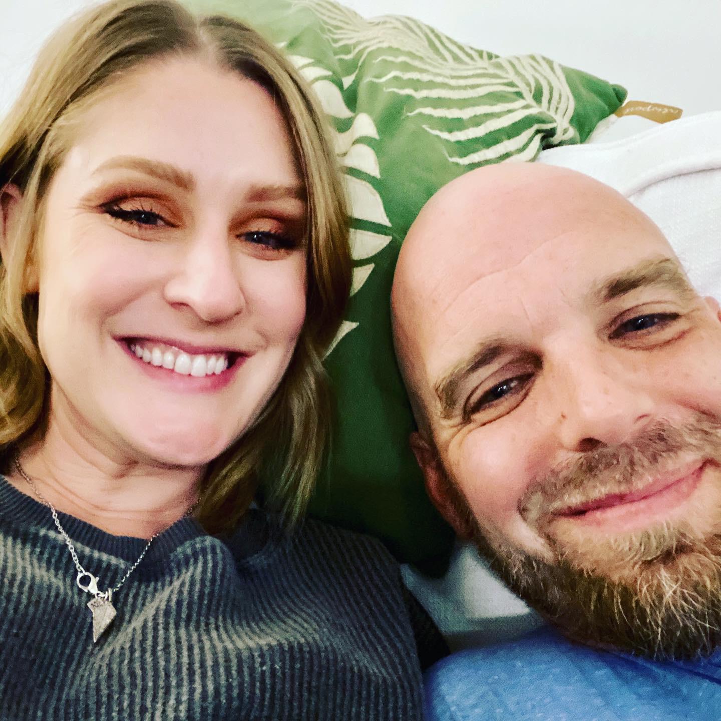 Elizabeth's 34th birthday. When you turn 34 during a pandemic, you can take as many couple selfies as you want!