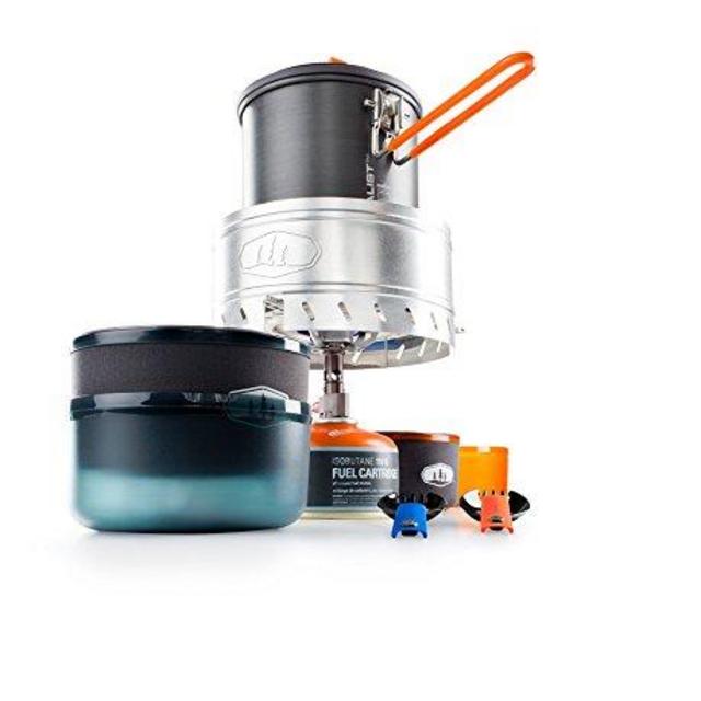 GSI Outdoors Halulite Microdualist Complete Stove System