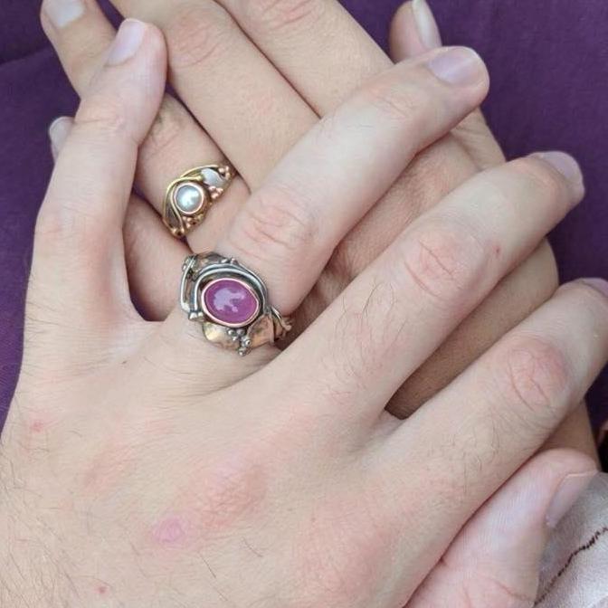 Our beautiful custom rings.