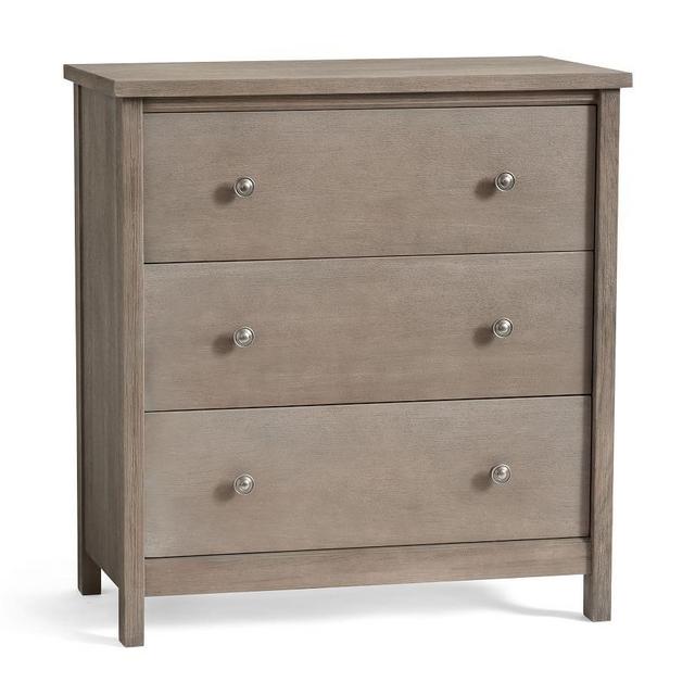 Tacoma 3-Drawer Dresser, Ash Gray