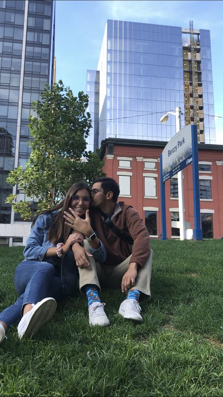 We got engaged!