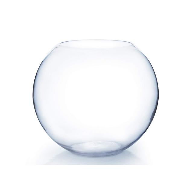 Large Bowl Glass Vase - 19D