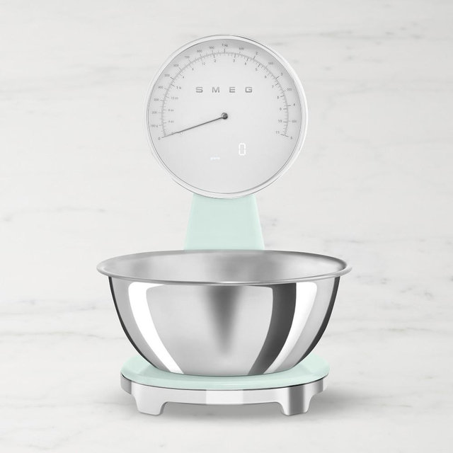 SMEG 50's Kitchen Scale, Pastel Green