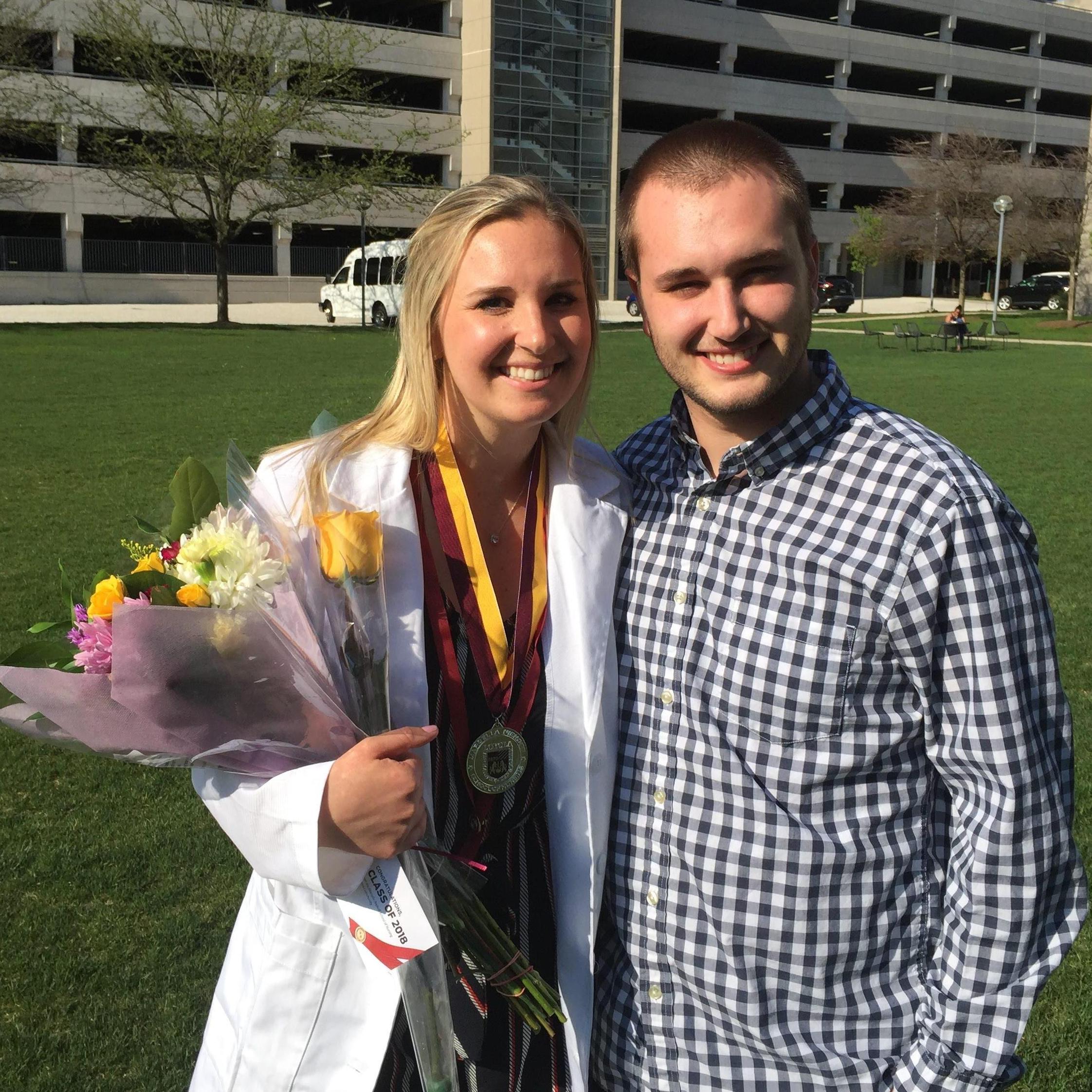 Then, I graduated from nursing school at Loyola University