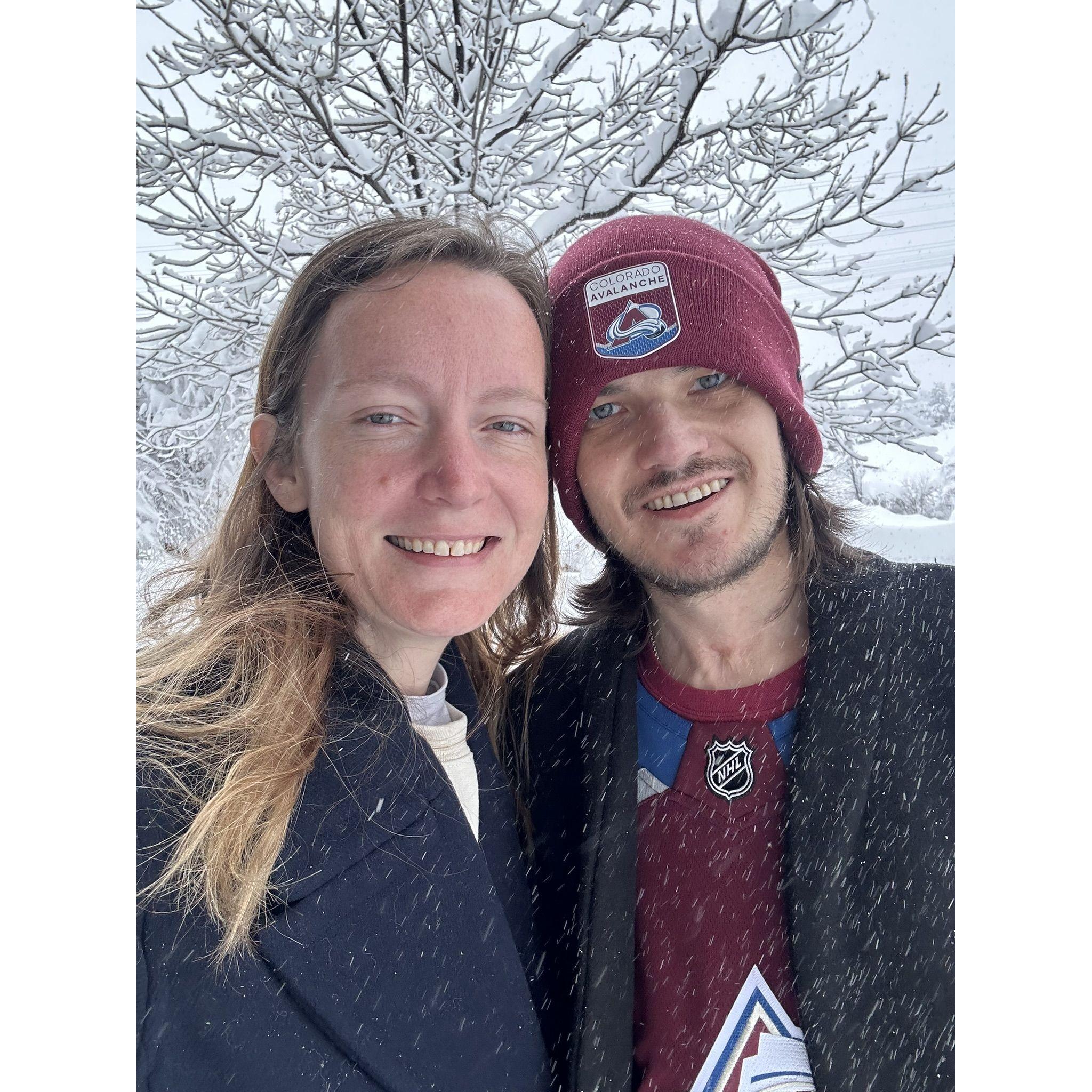 Spring Break in Castle Rock, Colorado.