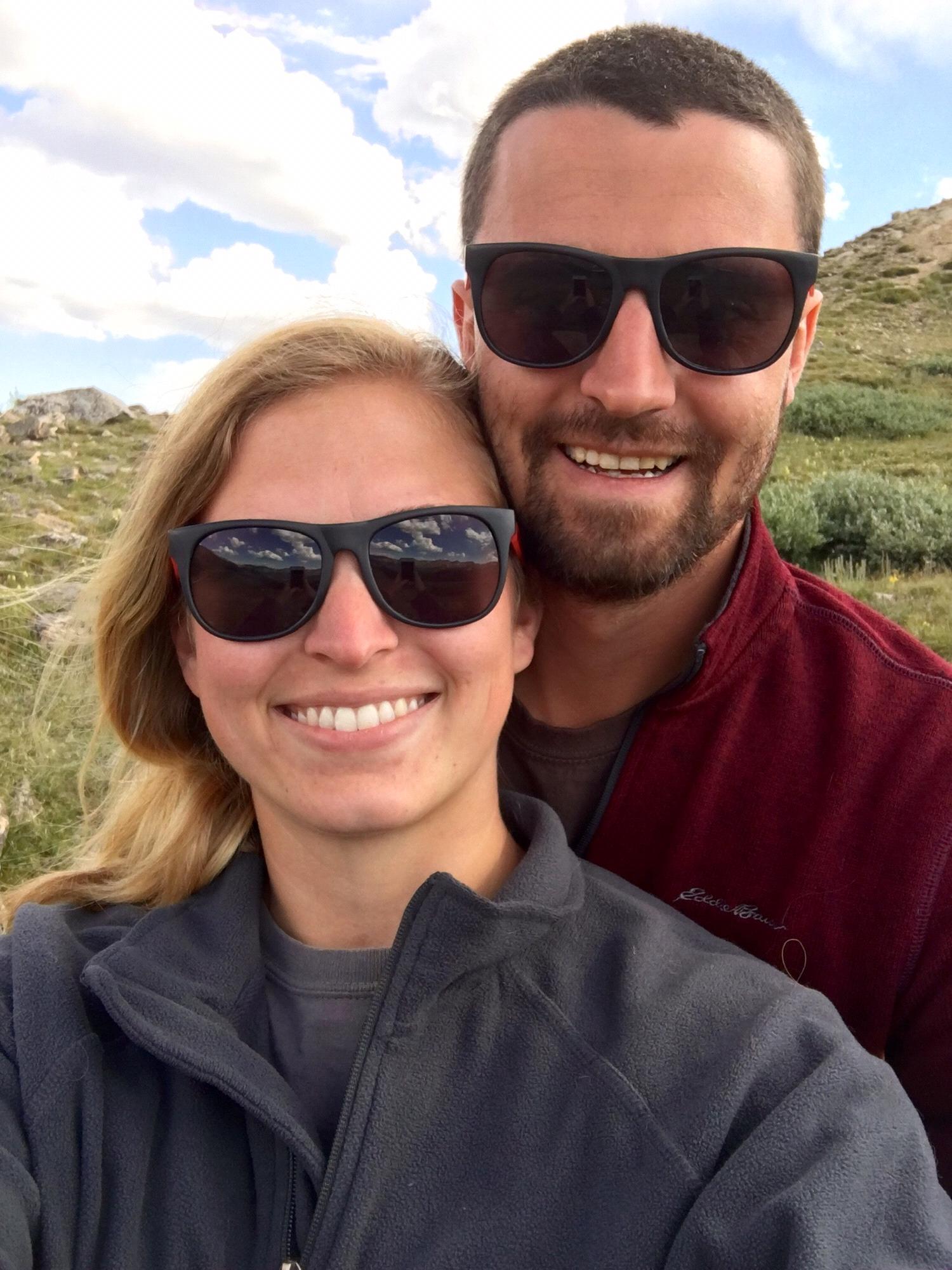 One of our favorite pictures while we were overlooking a beautiful view of the Rocky Mountains.
July 2016