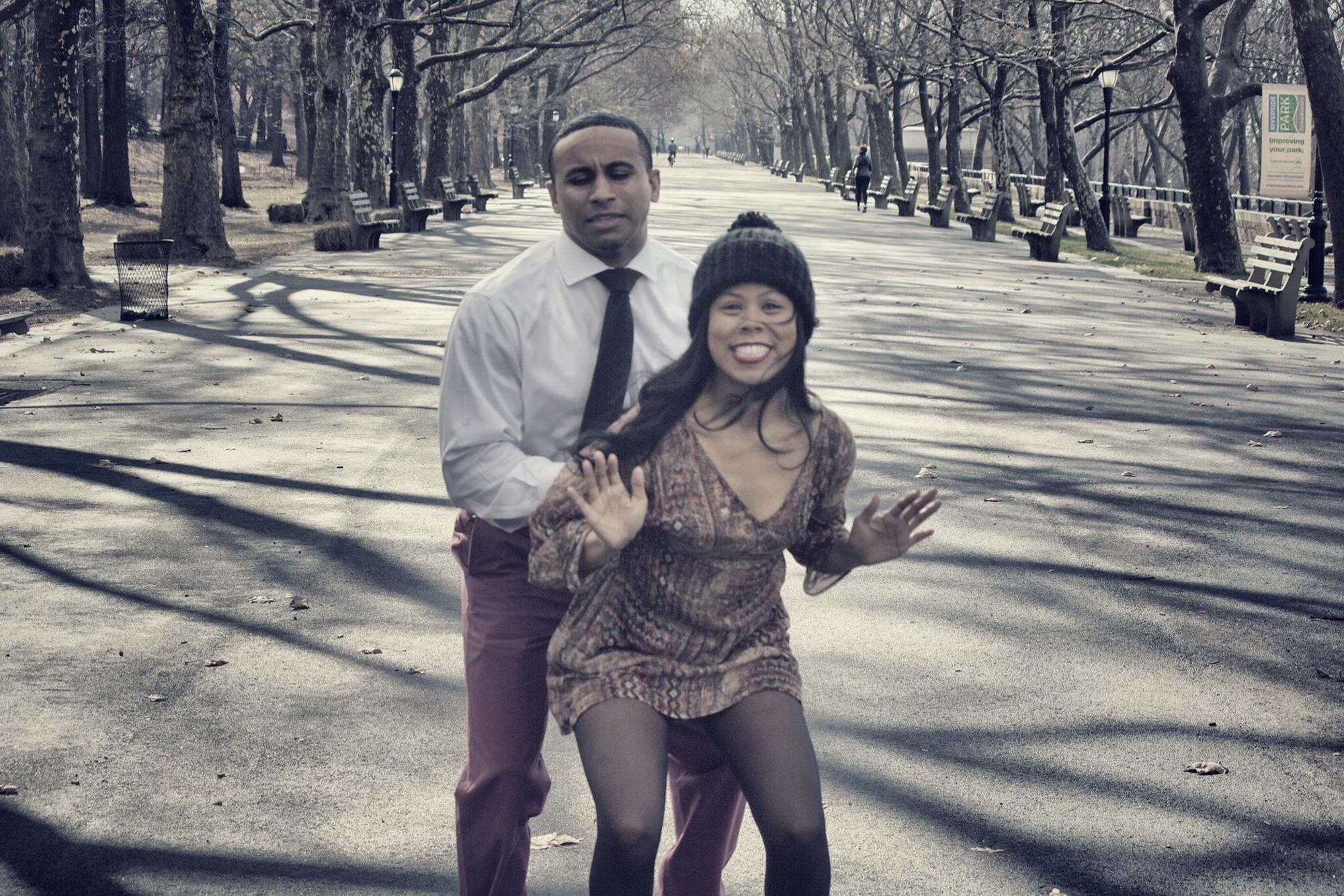 Our First Christmas Card Photo Shoot- December 2013
