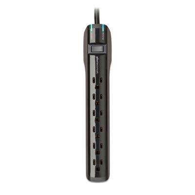 360 Electrical® Suite+ Surge Protector with 6 Outlets in Black