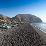 Santorini: Black Sand Beach