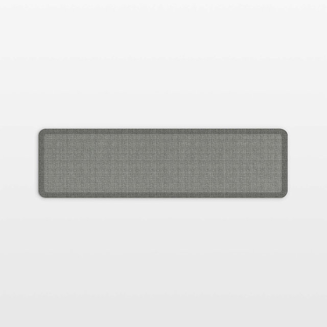 GelPro Designer Comfort Tweed Grey Goose Kitchen Mat 20"x72"