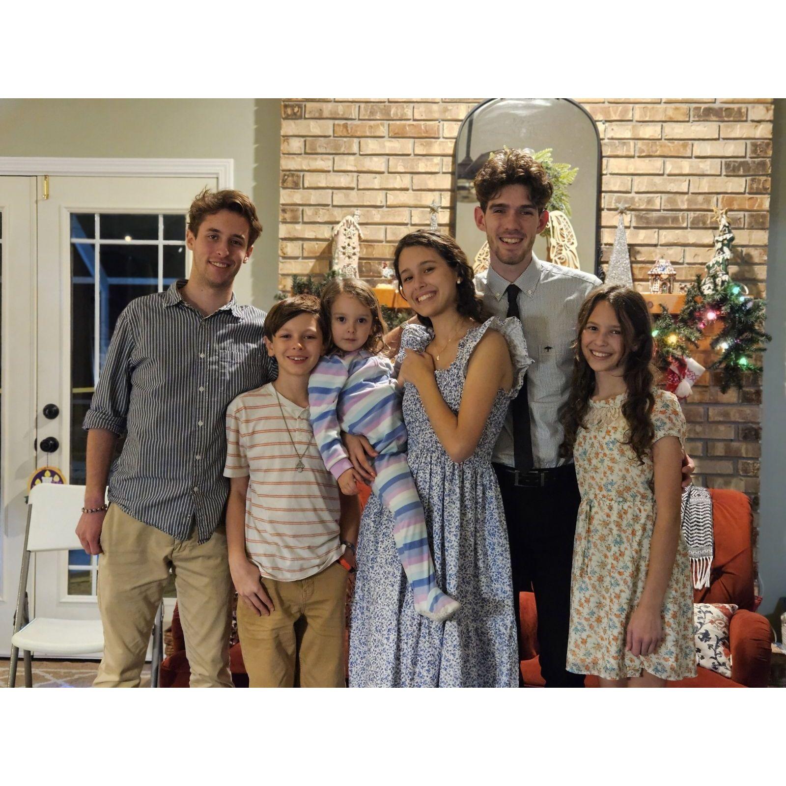 John + Natalie + Natalie's siblings