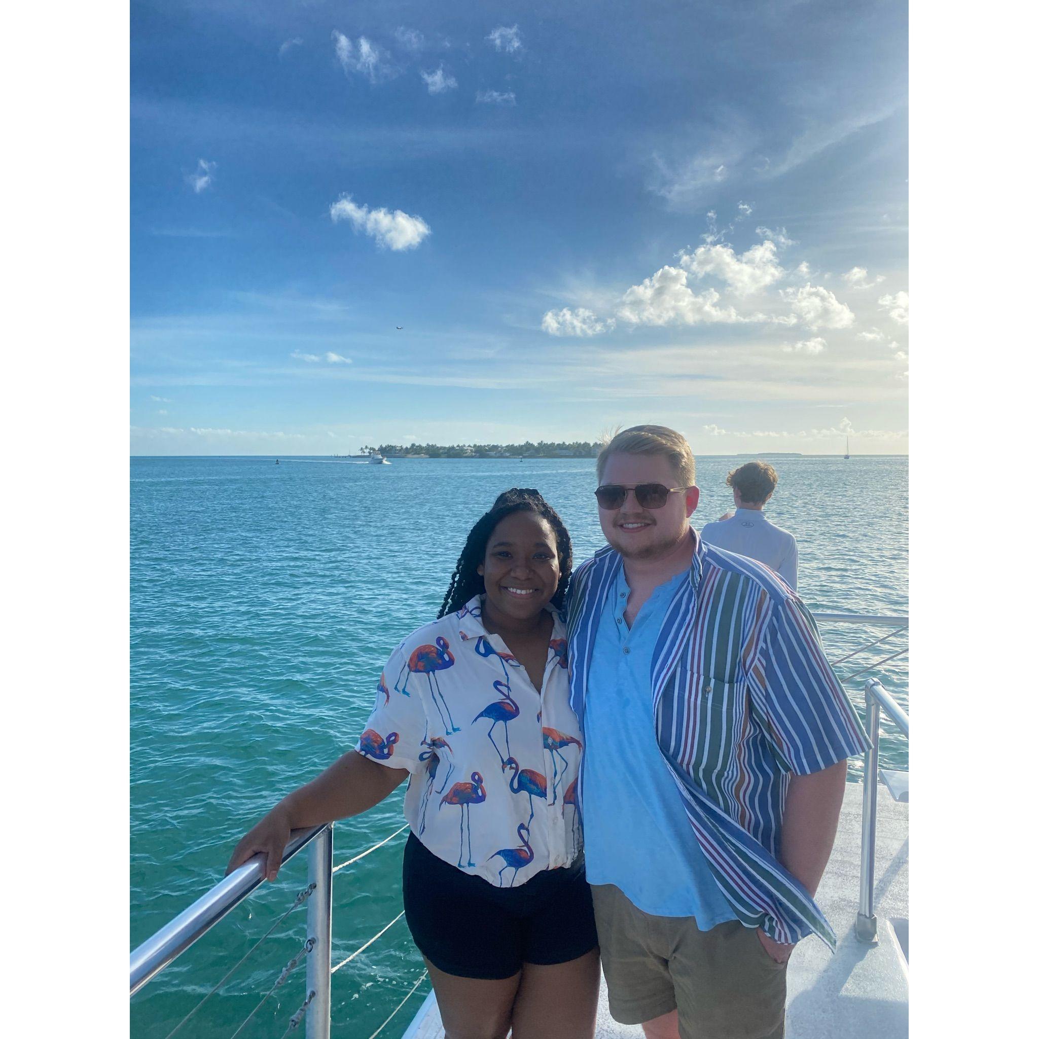 The two of us in Key West, Florida, June 2021.