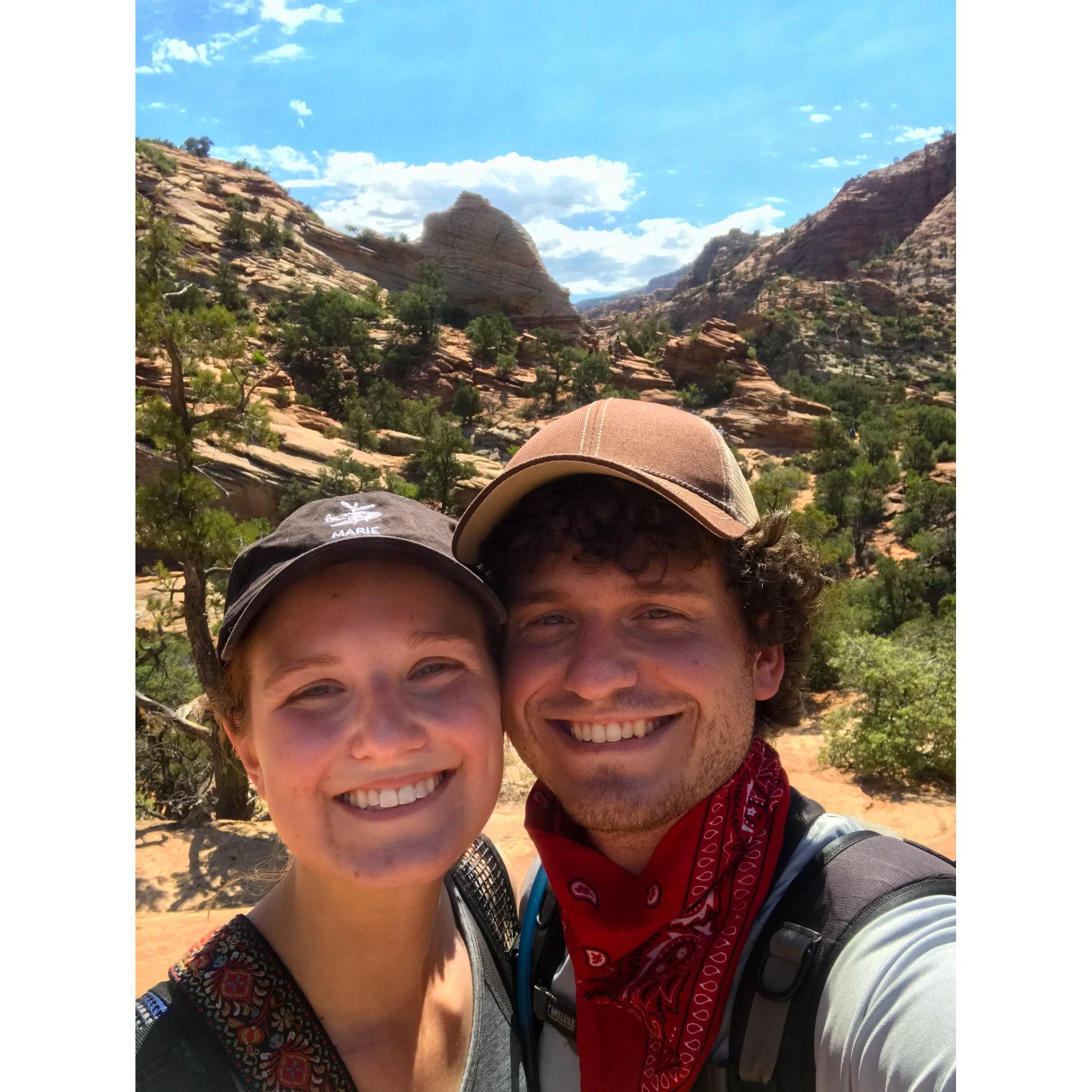Hiking in Utah, 2020