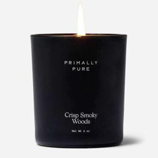 Crisp Smoky Woods Candle