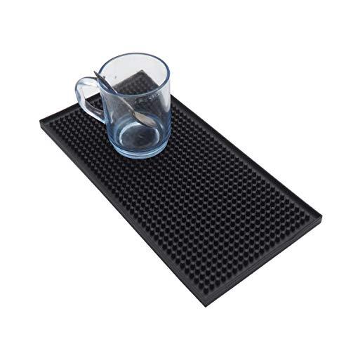 6" x 12" Black Bar Mat (1)