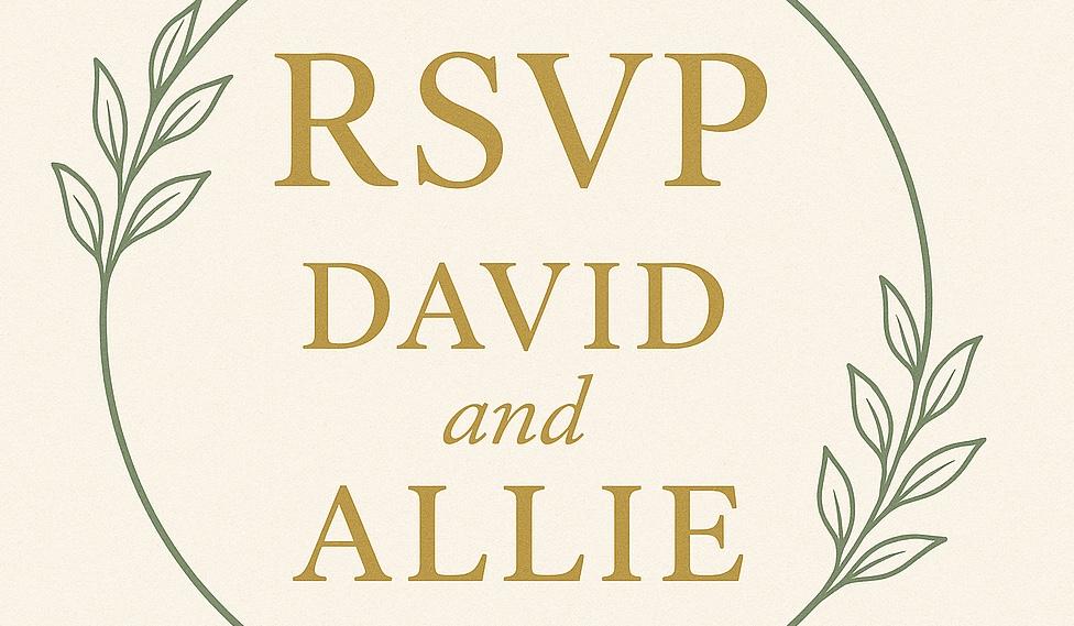 The Wedding Website of Allie Mitchell and David Taylor
