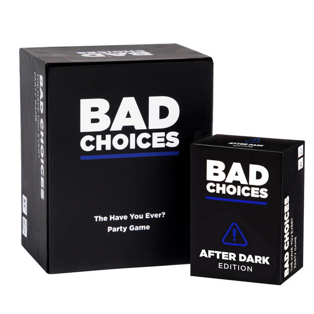 BAD CHOICES - The Have You Ever? Party Game + After Dark Edition Set